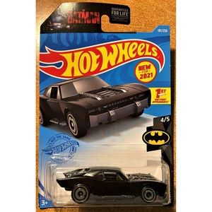 2021 Hot Wheels - #181 Batmobile BLACK
